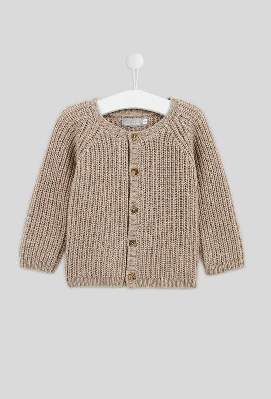 Le Cardigan Noisette — Petite Lux Edition